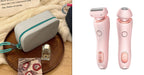 2-in-1 Rechargeable Epilator & Trimmer for Face, Body & Bikini