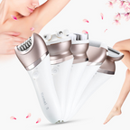 5in1 wet dry women shaver female shaving machine lady trimmer hair removal epilator for face,bikini,body,leg,underarms