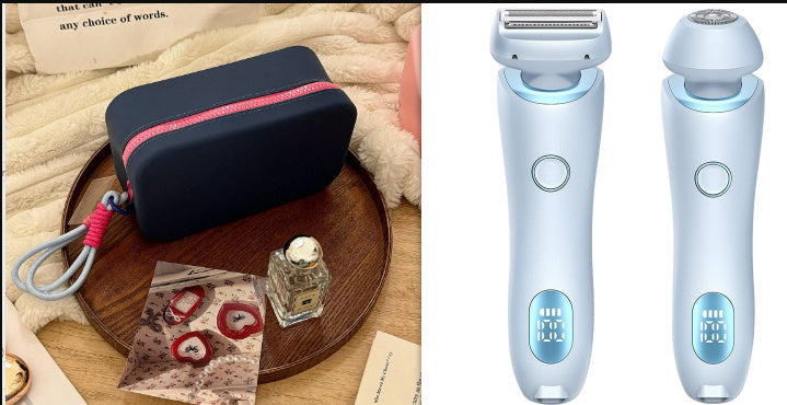 2-in-1 Rechargeable Epilator & Trimmer for Face, Body & Bikini